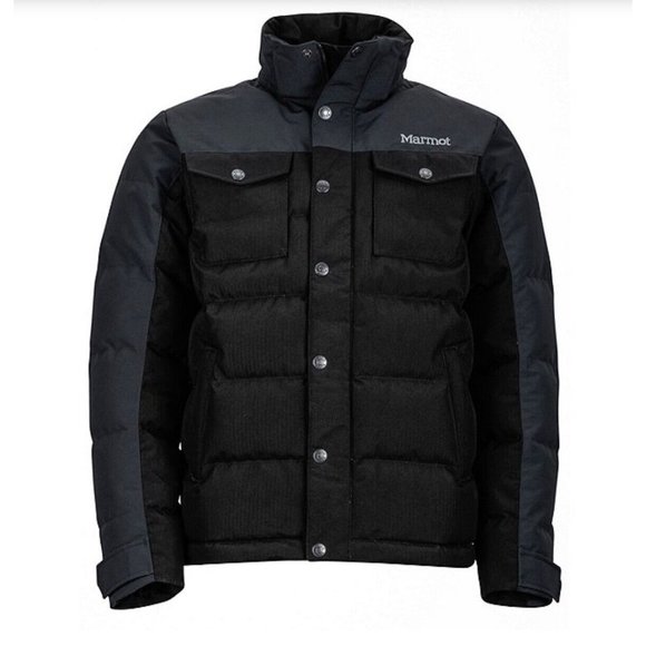 NWT Marmot Fordham Snow Ski Jacket - Black - Small - $325